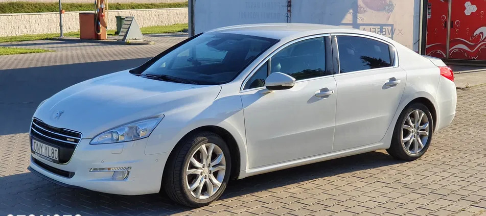 peugeot 508 Peugeot 508 cena 27900 przebieg: 291000, rok produkcji 2012 z Nysa